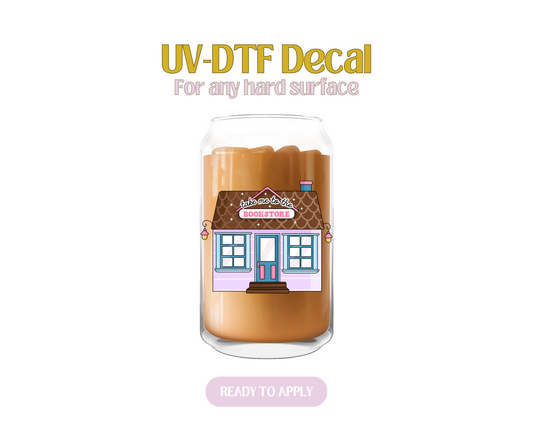 Take Me To The Bookstore UV-DTF Decal