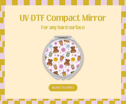 Take What You Need UV-DTF Compact Mirror