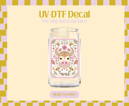 Taurus Tarot UV-DTF Decal