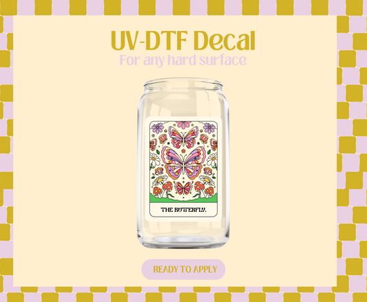 The Butterfly Tarot UV-DTF Decal