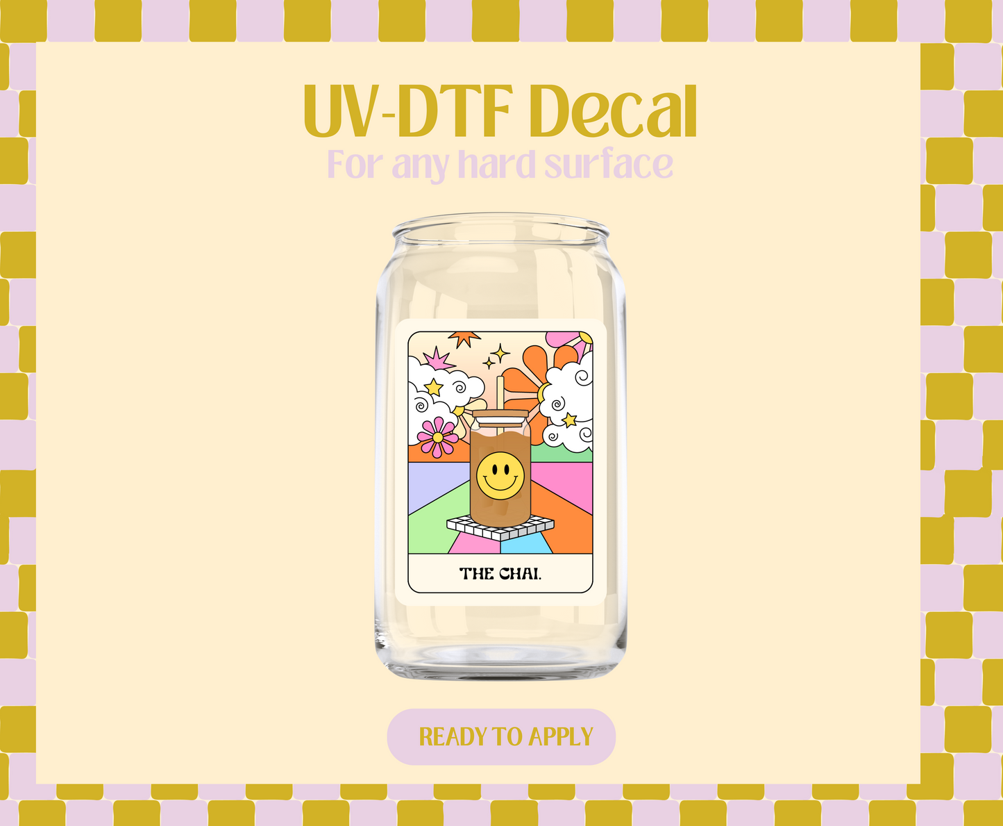 The Chai Tarot UV-DTF Decal