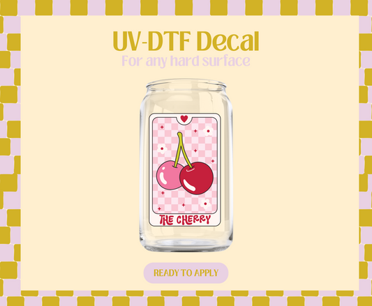 The Cherry UV-DTF Decal