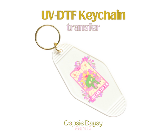 The Lovers Froggy UV-DTF Keychain