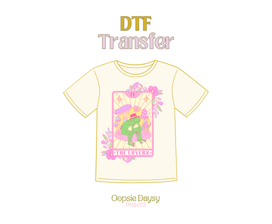 The Lovers Froggy DTF Transfer