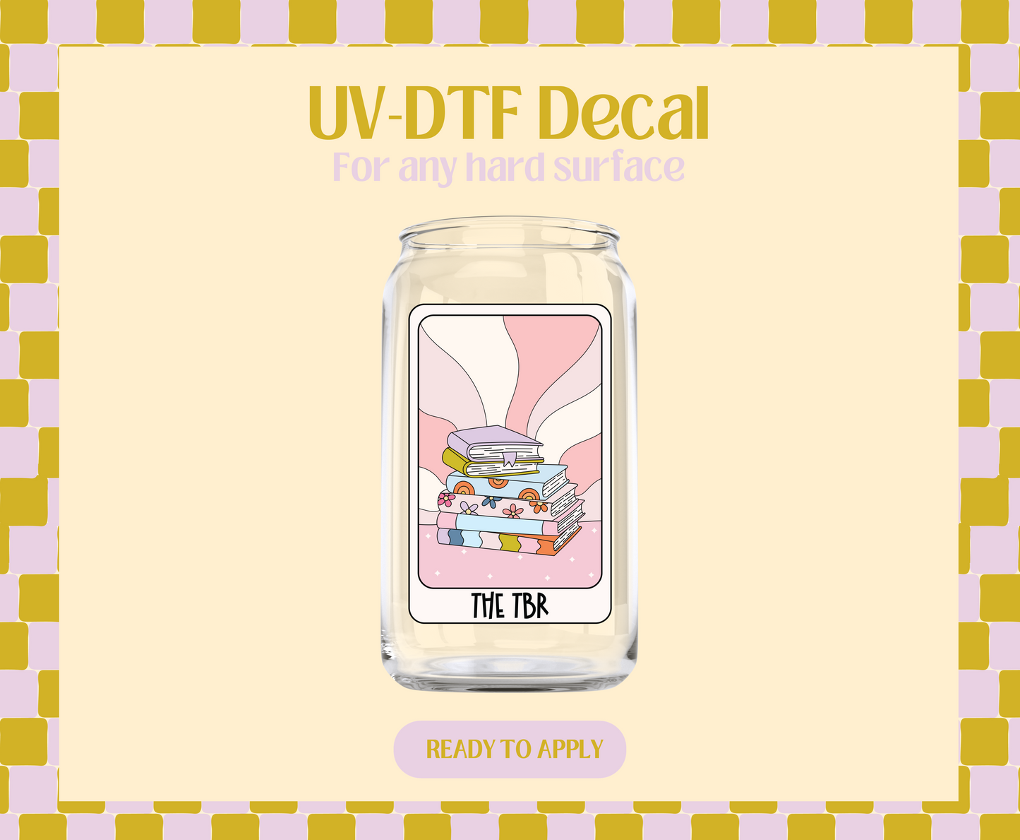 The TBR UV-DTF Decal