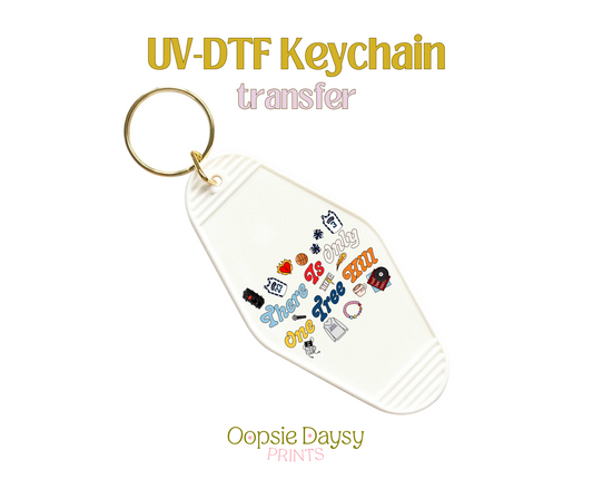 There is only OTH UV-DTF Keychain