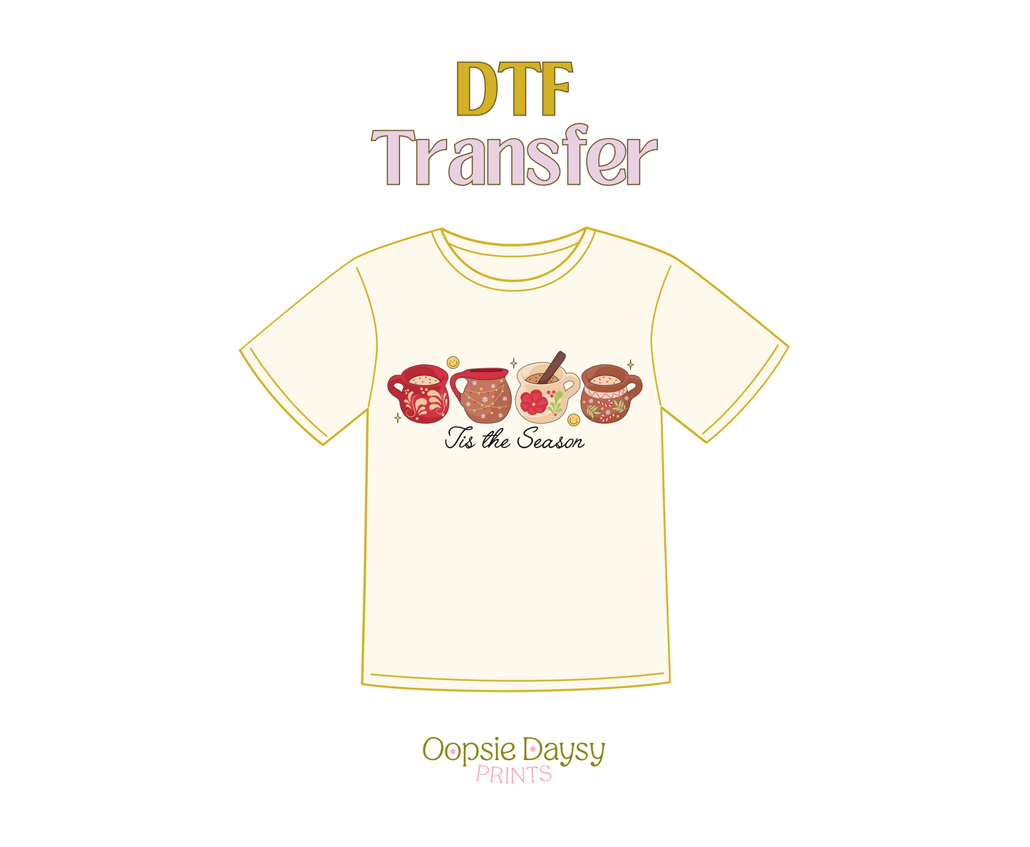 Tis The Season Jarros DTF Transfer