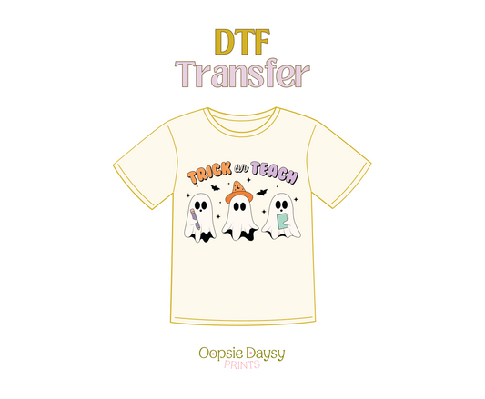 Trick or Teach DTF Transfer