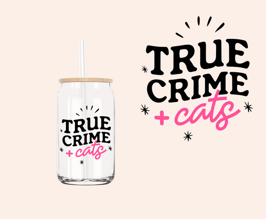 True Crime+Cats UV-DTF Decal