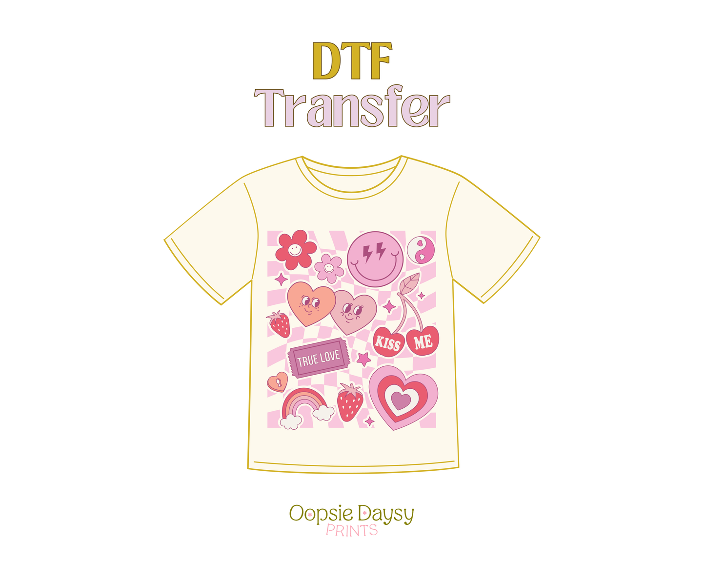 True Love DTF Transfer