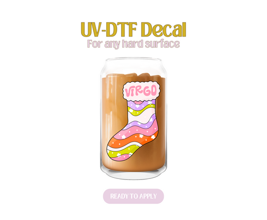 Virgo Stocking UV-DTF Decal