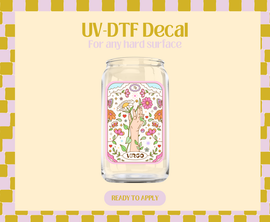 Virgo Tarot UV-DTF Decal