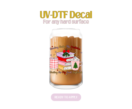 Waiting for my Book Boyfriend UV-DTF Decal