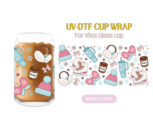 Winter Girlie UV-DTF Wrap