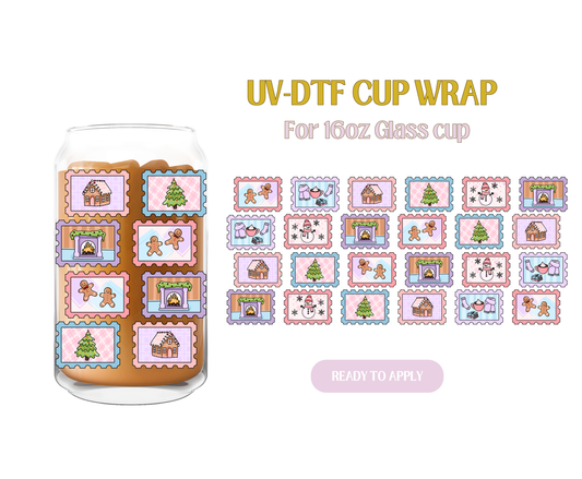 Winter Stamps UV-DTF Wrap