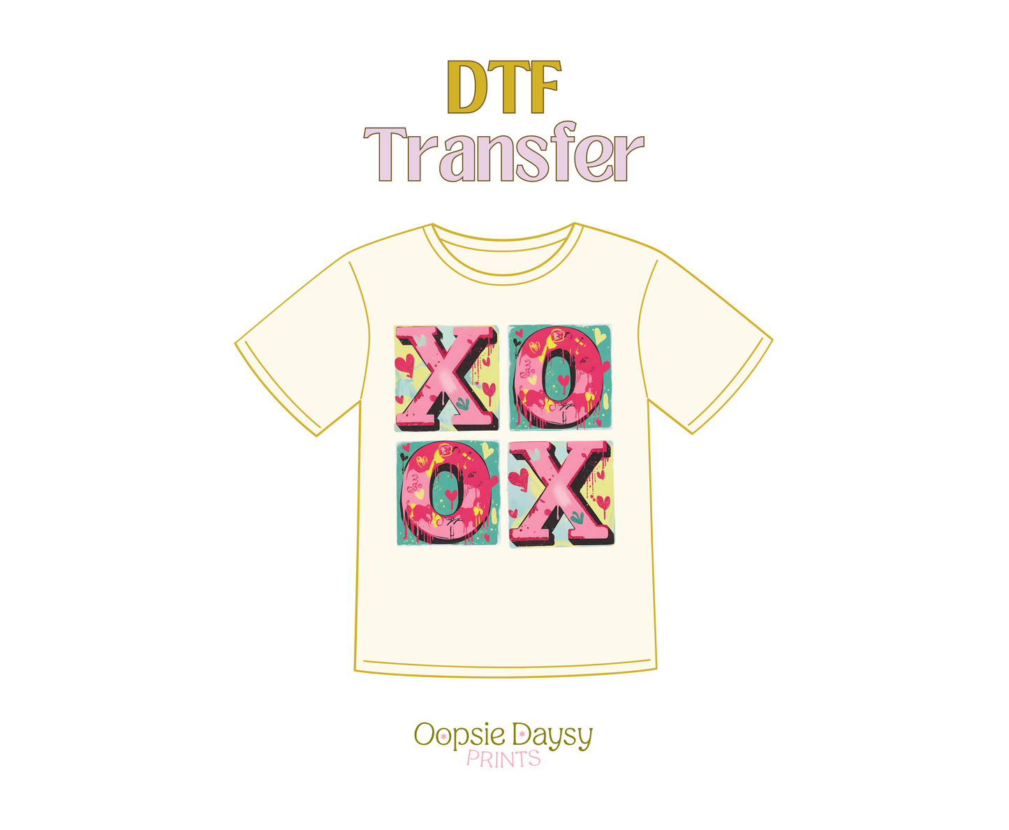 Xo Xo DTF Transfer