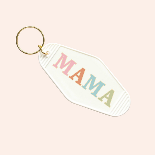 Colorful Mama UV-DTF Keychain