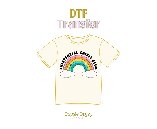 Existential Crisis Club DTF Transfer