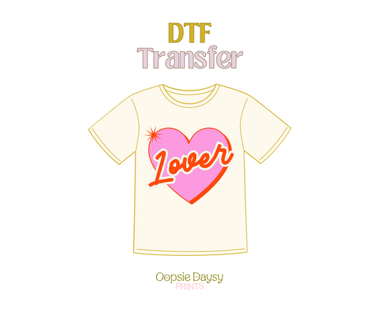 Lover DTF Transfer