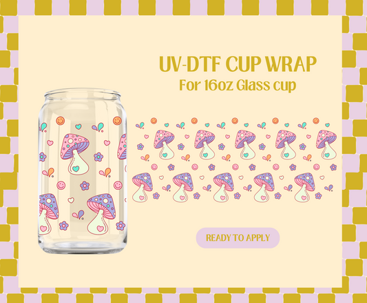 Purple create your own magic UV-DTF Wrap